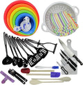 Chef Craft 41-Piece My First Kitchen Tool and Gadget Set, Multicolor (42068)