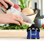 Knife Sharpeners for Kitchen Knives - Pocket Knife Sharpener Tool - Cuchillos para cocina - Kitchen Knife Sharpener with suction cup - Blade Sharpener - Small Knife Sharpening Kit