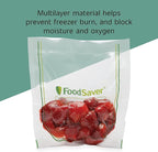 FoodSaver Easy Fill 1-Gallon Vacuum Sealer Bags | Commercial Grade and Reusable | 10 Count