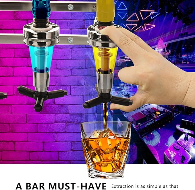 1 oz Replacement Nozzle Shot Dispenser Fit for Wine Racks Pub Dispenser Drink Spirit Wine Cocktail Pourers Bar Tool 30ml accessory part (2, 30ML)