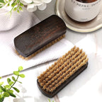 Vegetable and Fruit Brush With Wood Handle - Scrubber for Potato, Mushroom, Carrot, Corn and Food