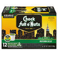 Chock Full o' Nuts Midtown Decaf Keurig K-Cup Pods for Keurig Brewers – Premium Arabica, Medium Roast – Single Serve – 1 Pack of 12 K-Cup Pods