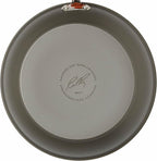 Rachael Ray - 87630 Rachael Ray Cucina Hard Anodized Nonstick Cookware Pots and Pans Set, 12 Piece, Gray with Red Handles