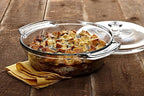 Anchor Hocking 2 quart Glass Casserole Dish, Clear