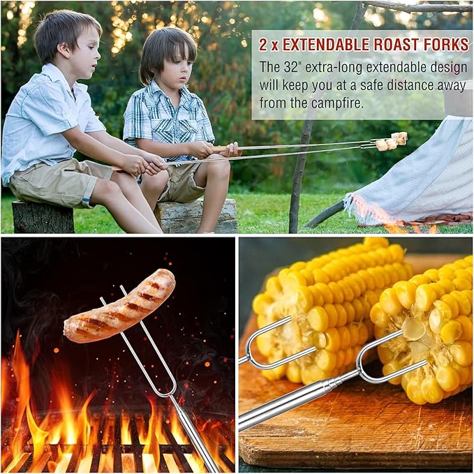 Grill Tools 122PCS Grilling Gifts for Men, for Fathers Day, Christmas, Grill Set BBQ Griddle for Outdoor Grill for Blackstone Weber Traeger Pit Boss Smoker Accessories