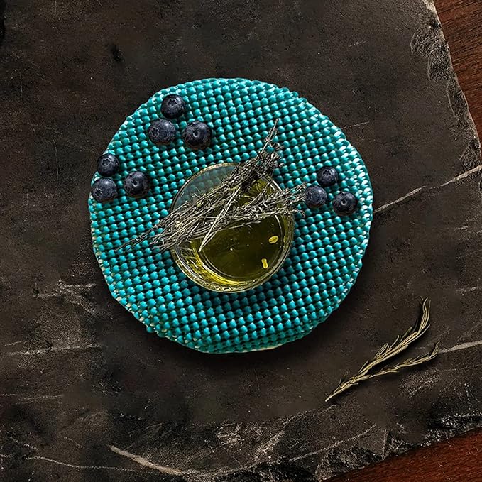 Jar Opener (4 PCS) - Rubber Jar Gripper for Weak Hands - Bottle Opener for Arthritic Hands - Jar Opener Gripper Pad - Lid Opener Non Tear - Coaster - Trivet, Green