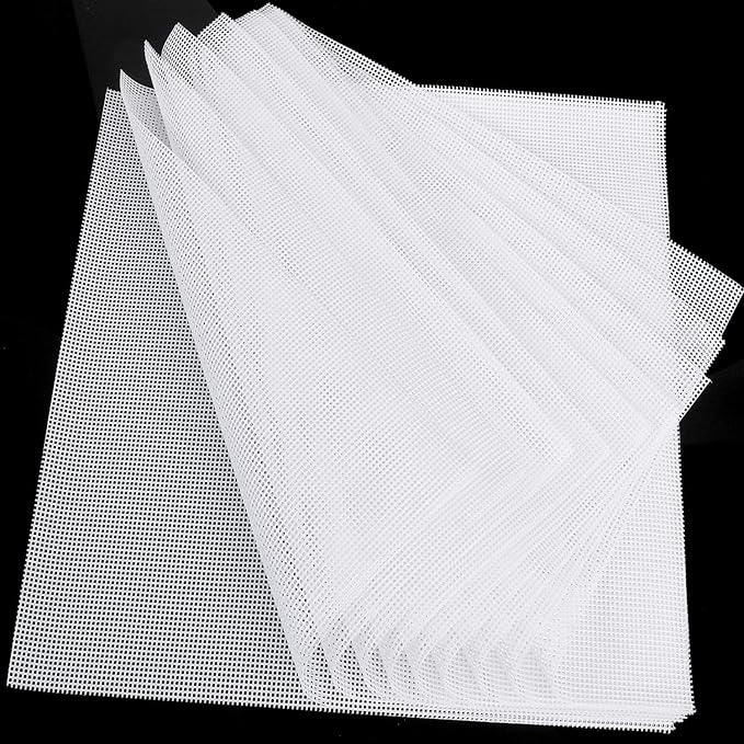10 Pcs/Sets Silicone Dehydrator Sheets for Food Dehydrator & Freeze Dryer, 14x14 in
