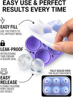 Jello Egg Molds For Jello Jigglers, Egg Bites,And Chocolate Whole Egg Shaped Silicone Mold For Holidays And Celebrations Baking And Treats Food-Grade And Bpa-Free (Green)
