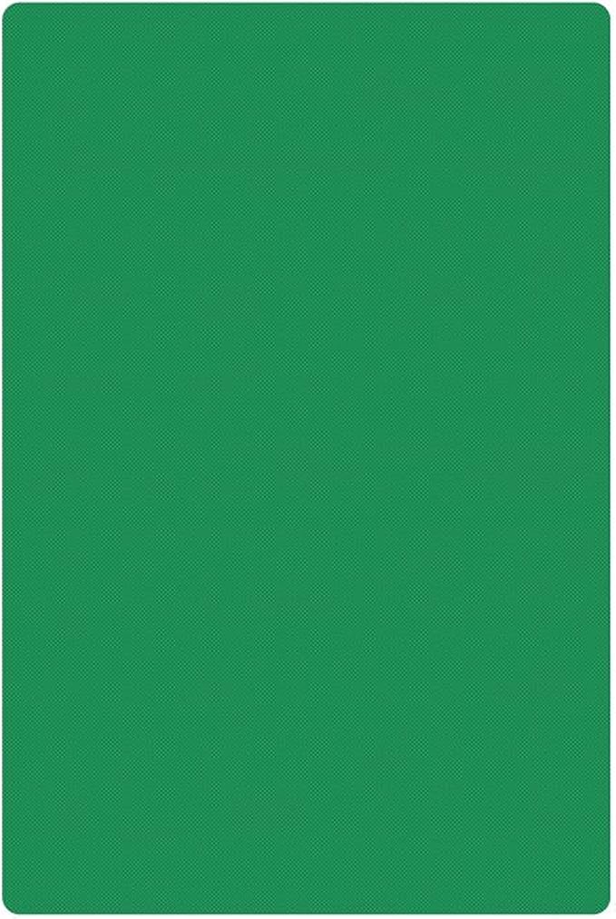 TrueCraftware- 24" X 18" X 1/2” Cutting Board for Kitchen Green Color Plastic- Commercial Plastic Chopping Board Anti Slip Surface Chopping Food Cutting Mat for Meat Vegetables Dishwasher Safe