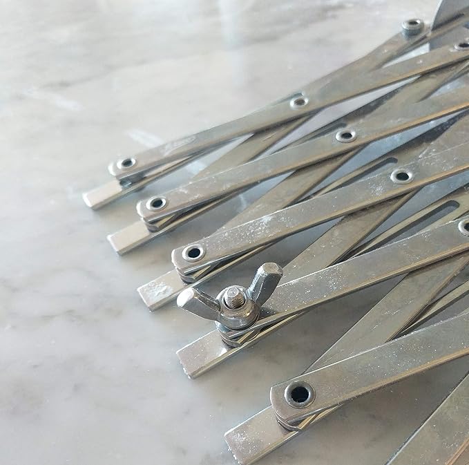 Ateco 7 Wheel Stainless Steel Cutter, 2 1/8 Inch Wheels