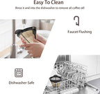 CM300 Coffee Filter Basket for Ninja,Reusable Permanent Coffee Pot Replacement for Ninja Coffee Maker CM300, CM305, CM360, CM371, CM400 (2 PCS)