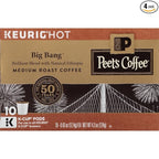 Peet's Coffee K-Cup Packs Big Bang Medium Roast Coffee 10 Count (Pack of 4)