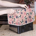 JEOCODY Toaster Cover 2 Slice Pink Panda Print Small Appliance Toaster Cover for Kitchen Keep Toaster Free From Dust And Fingerprint Machine Washable