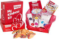 Kids Baking Kit by Baketivity + Highlights Magazine Booklet | Kindness Themed Baking Set for Kids | DIY Arts and Crafts Set | Heart Shaped Sprinkle Cookies | Kosher