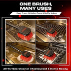 20" Deep Fryer Cleaning Brush by FryOilSaver Co., Up to 425F High Heat Resistant Pot Cleaning Brush for Kitchen Deep Fryers, Griddle, Grills, Ovens & Waffle Maker for Food Service & Restaurant - 90049