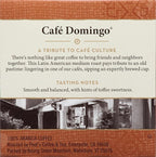 Peet’s Coffee K-Cup Pods, Medium Roast, Café Domingo, 10 Count (Pack of 6)