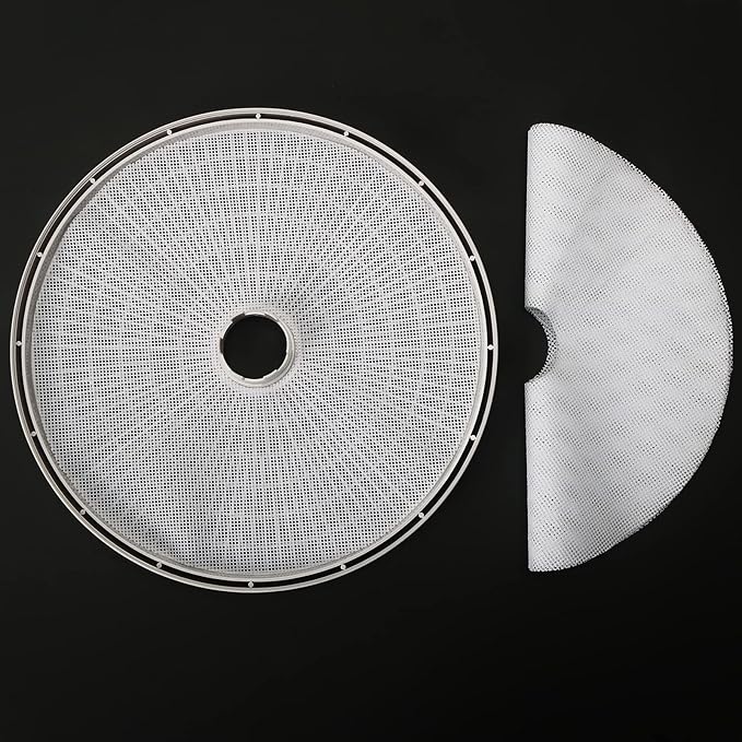 Reusable Dehydrator Sheets for Nesco Dehydrator, 10 Pcs/Set Premium Non-Stick Silicone