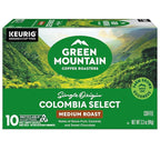 Green Mountain Coffee Roasters Colombia Select, Keurig Single Serve K-Cup Pods, Medium Roast Coffee, 60 Count, (6 Packs of 10)