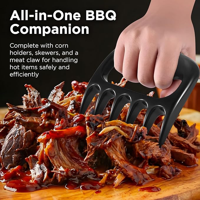 Kaluns BBQ Accessories, Complete Grill Set Dad Gifts for Fathers Day, 40 Pcs Premium Heavy Duty Stainless Steel Barbecue Grill Accessories for Outdoor Grill Gifts for Men