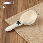 2026 New Electronic Measuring Spoon with LCD Display, Digital Measuring Spoon Scale for 1 Gram to 800 Grams Precision, Food Measuring Scale for Cooking, Baking, Coffee and Pet Portion Control