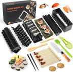 Premium DIY Sushi Kit - 21 Pcs Plastic Set, Sushi Maker including Rice Roll Mold