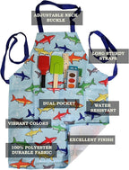 Kids Apron - cooking, gardening, artist, painting, cleaning, baking, pottery, chef, kitchen - gift boys, girls