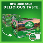 Green Mountain Coffee Roasters Vermont Country Blend Keurig Single-Serve K-Cup Pods, Medium Roast Coffee, 60 Count (6 Packs of 10)