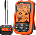TempPro TempSpike 2000FT Wireless Meat Thermometer Digital with 2 Ultra-Thin Meat Probe, Grill Thermometer Wireless for Smoker, BBQ, Grill, Turkey, Kitchen Cooking Thermometer (Previously ThermoPro)