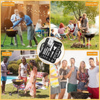 Grill Utensils Set,15 Pcs Stainless Steel BBQ Accessories Set, Portable Professional Grill Tool, Perfect Grill Kit Gift for Outdoor with Bag