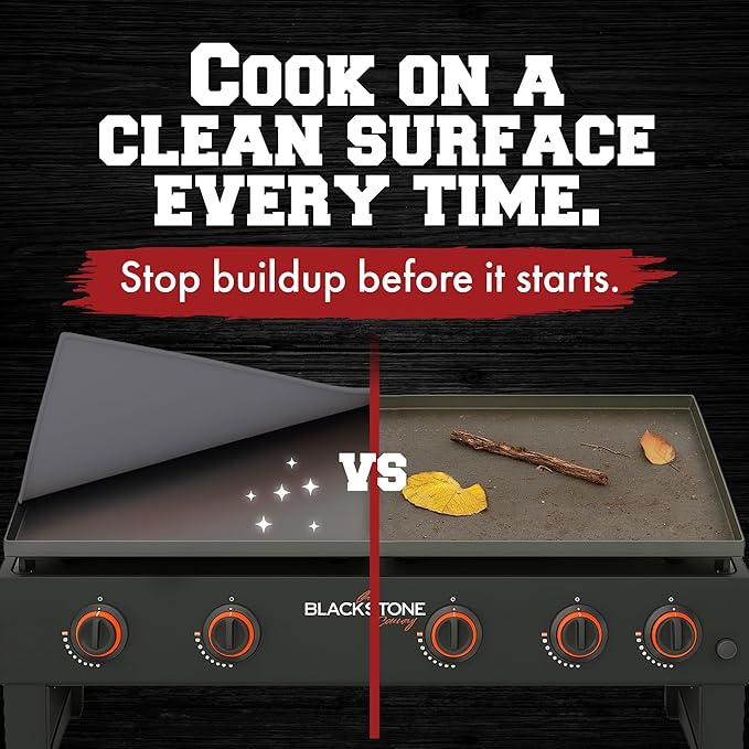 Kitchen perfection 22" Premium Silicone Griddle Cover Mat for Blackstone Griddle 22 Inch - Hermetic Protection from Rust & Debris All Year, Fits All Blackstone 22 Inch Models - Food Grade Silicone