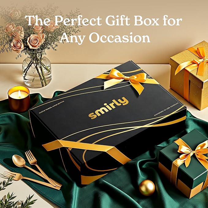 SMIRLY Wood Cutting Boards For Kitchen Meal Prep & Serving, Bamboo Cutting Board Set, Charcuterie Chopping Boards and Wooden Cutting Boards for Kitchen