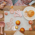 Wooden Baking Set for Kids - A Complete Set of Real Kitchen Utensils Gives Toddlers a Fun Cooking Experience - Durable Safe to Use Tools are Perfect for Gifting to Create Lasting Family Memories