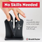 Brod & Taylor VG2 Classic Knife Sharpener | 3-Action Tungsten Carbide (Nylon)