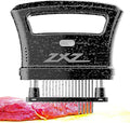 ZXZ Meat Tenderizer Easy to hold large handle | Detachable 48 stainless steel blade | Easy To Use & Clean (Black)