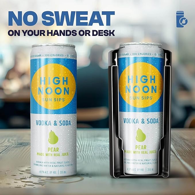 Frost Buddy Universal Buddy Can Cooler - Fits All - For Regular 12 & 16 oz or Slim-Size Bottles - Insulated Double-Walled Stainless Steel