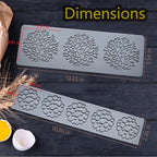 4PCS Tuile Molds Silicone,Acxydm Leaf Silicone Mold Bubble Fondant Mold,Lace Molds for Cake Decorating,3D Leaf Bubble Candy Chocolate Mold for Baking,Sugar Craft,Cupcake,Polymer Clay