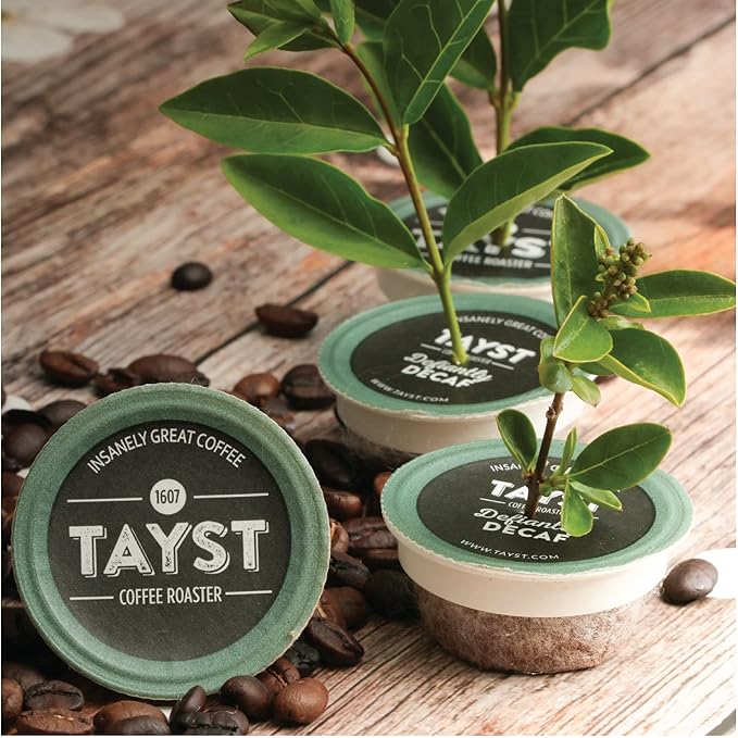 Tayst Coffee Pods, Variety Pack Assortment, K Cups Compatible with Keurig Coffee Maker, Sustainable Single Serve, Pack of 100