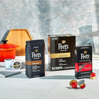 Peet's Coffee, Medium Roast Keurig K-Cup Pods - Single Origin Brazil 60 Count (6 Boxes of 10 K-Cup Pods)