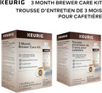 Keurig K-Mini Single Serve Coffee Maker & 3-Month Brewer Maintenance Kit Includes Descaling Solution, Water Filter Cartridges & Rinse Pods, Compatible Classic/1.0 & 2.0 K-Cup Coffee Makers, 7 Count