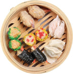 Helen's Asian Kitchen Bamboo Food Steamer with Lid - 100% Natural Bamboo - Basket Steamers for Cooking Dumplings, Dim Sum, Veggies, Fish, Meat - Preserve Nutrients & Flavors - 10-Inch