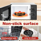 Microwave Steamer for Vegetables | Microwave Grill Pan & Steamer Bowl | Microwave Silicone Cookware | Microwave Popcorn Popper | Dishwasher Safe