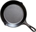 Lodge Wildlife Series-8" Cast Iron Skillet with Duck Scene, 8", Black