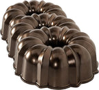 Nordic Ware Original Bundt, 12-Cup, Bronze (Pack of 3)