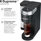 Keurig K-Supreme Coffee Maker, Single Serve K-Cup Pod Coffee Brewer, With MultiStream Technology, 66 Oz Dual-Position Reservoir
