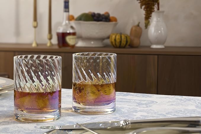 Lenox 897833 Tuscany Classics Iridescent Double Old Fashioned Glasses, Set Of 4