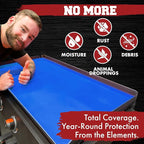KITCHEN PERFECTION 28" Premium Silicone Griddle Cover Mat for Blackstone Griddle 28 Inch - Hermetic Protection from Rust & Debris All Year, Fits All Blackstone 28 Inch Models - Food Grade Silicone