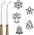 Kitchen Supply Rosette Iron 7 Piece Set, Holiday