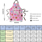 Kids Apron - cooking, gardening, artist, painting, cleaning, baking, pottery, chef, kitchen - gift boys, girls