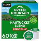 Green Mountain Coffee Roasters Nantucket Blend, Keurig Single Serve K-Cup Pods, Medium Roast Coffee, 60 Count, (6 Packs of 10)