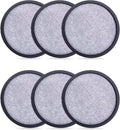 6-Pack Replacement Charcoal Water Filter Discs for Mr. Coffee Brewers Coffee Machines